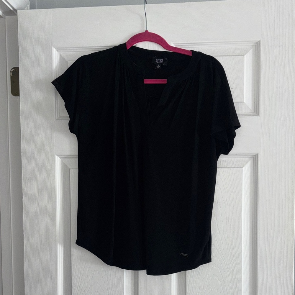 Jones New York Black Blouse
